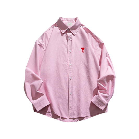 AMI PARIS Casual couple shirts