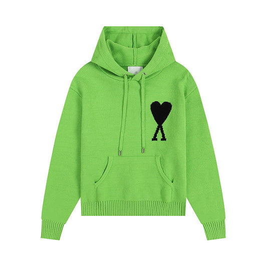 AMI PARIS Knitted hoodie