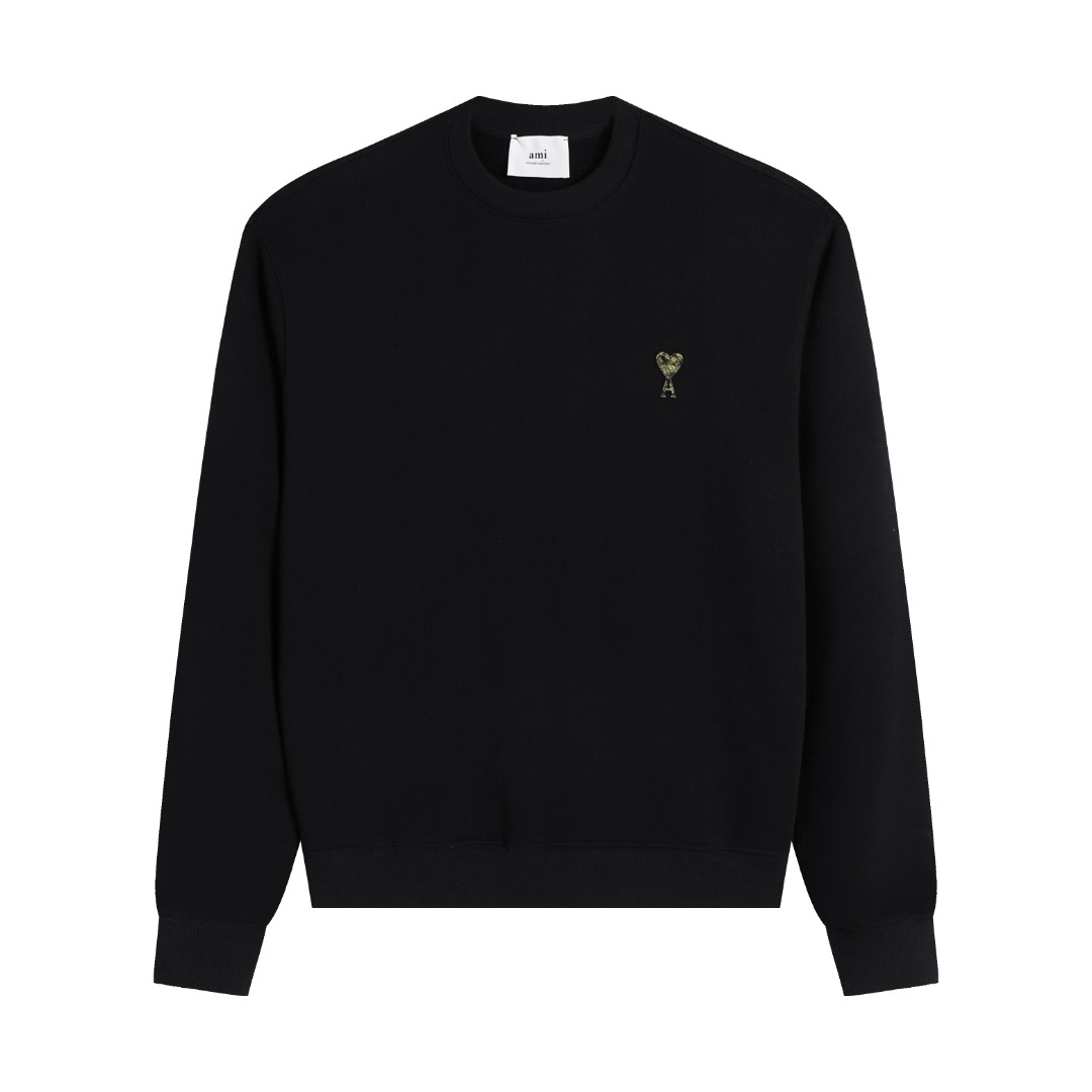 AMI PARIS cotton hoodie