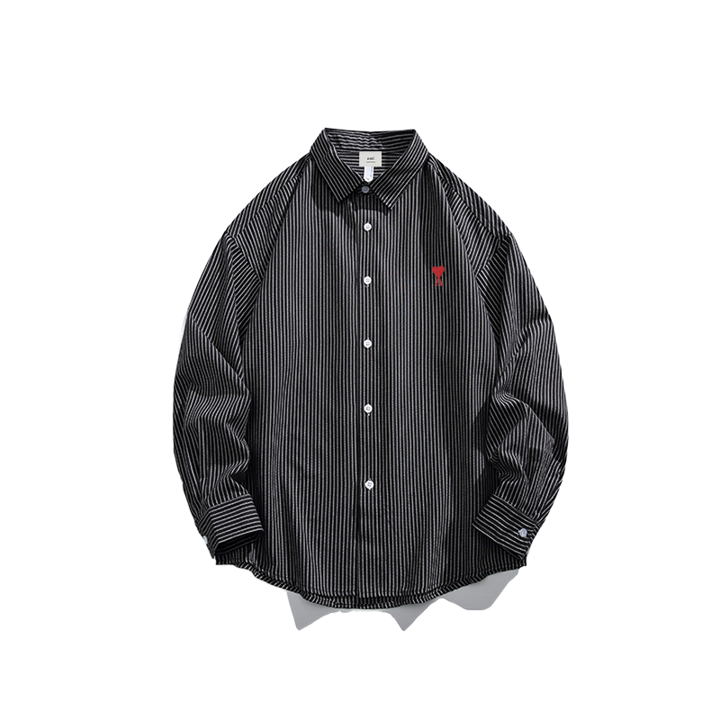 AMI PARIS Couple's striped shirts