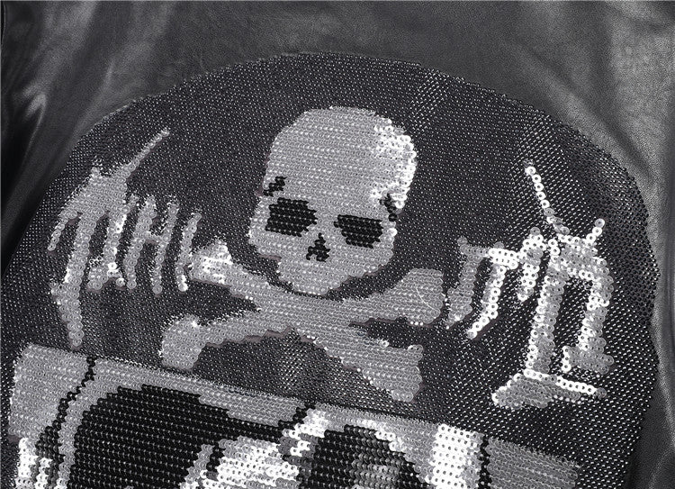 PP LOGO Cowhide Jacket