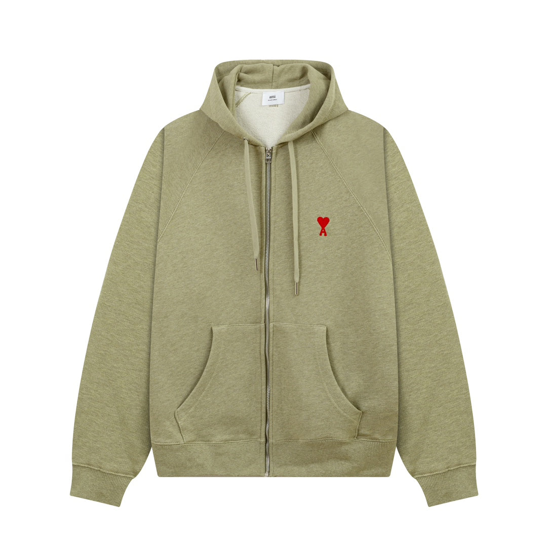 AMI PARIS cotton hoodie