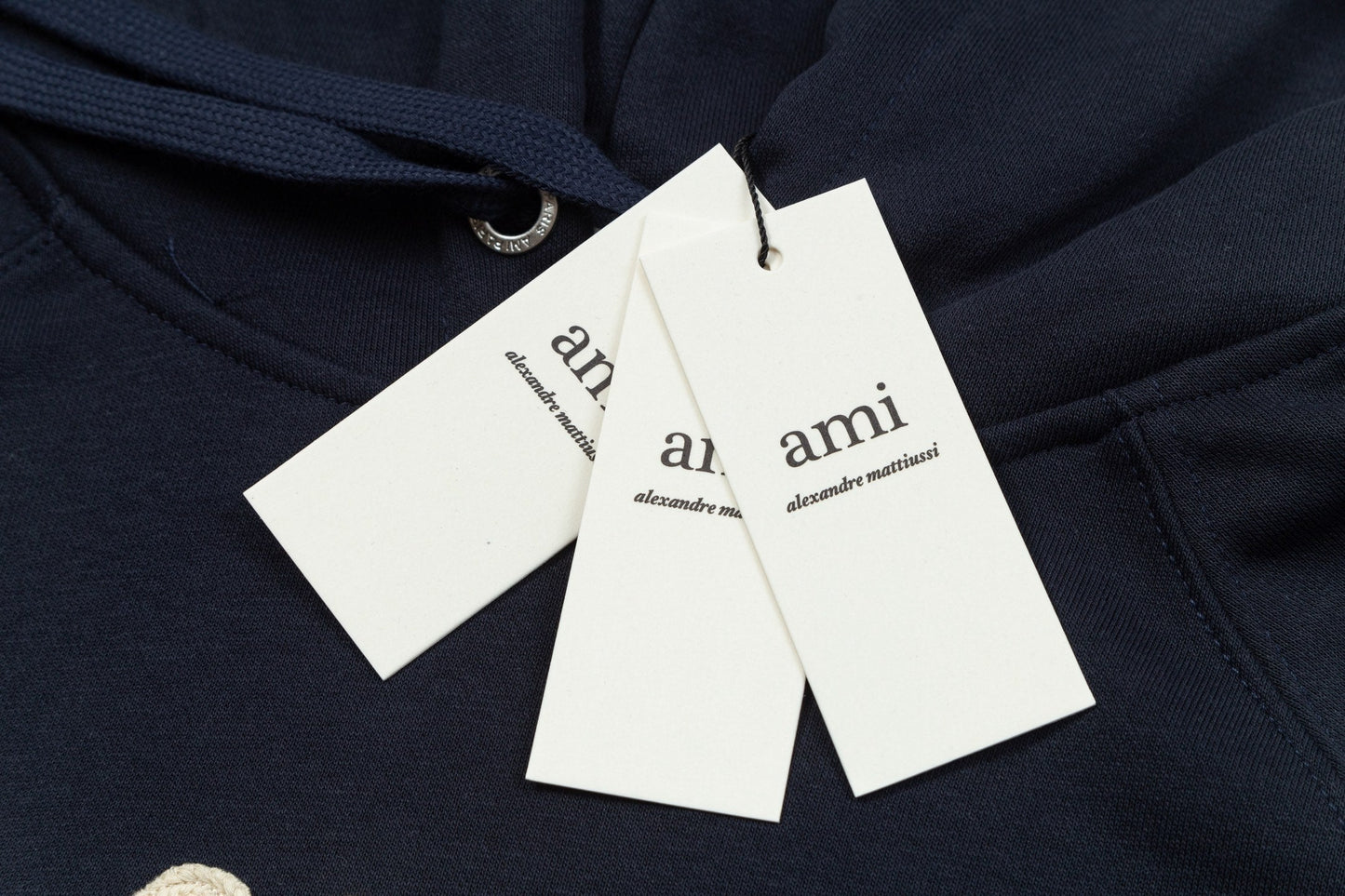 AMI PARIS cotton hoodie
