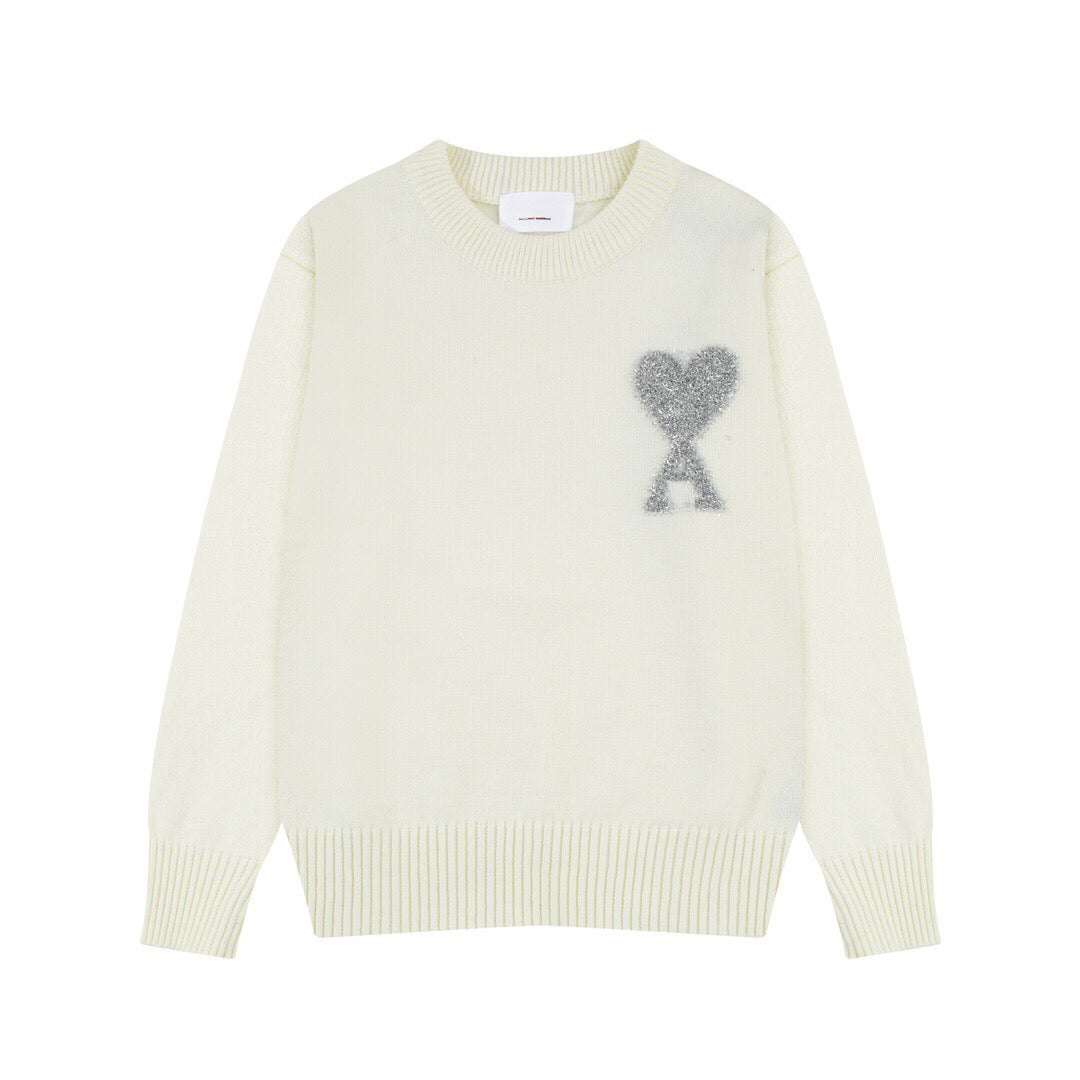 Ami Christmas crew neck sweater