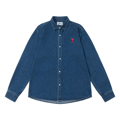 Ami Denim shirt jacket