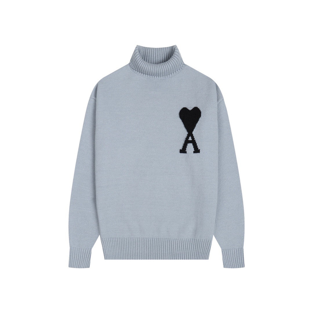 Ami Turn Neck Sweater