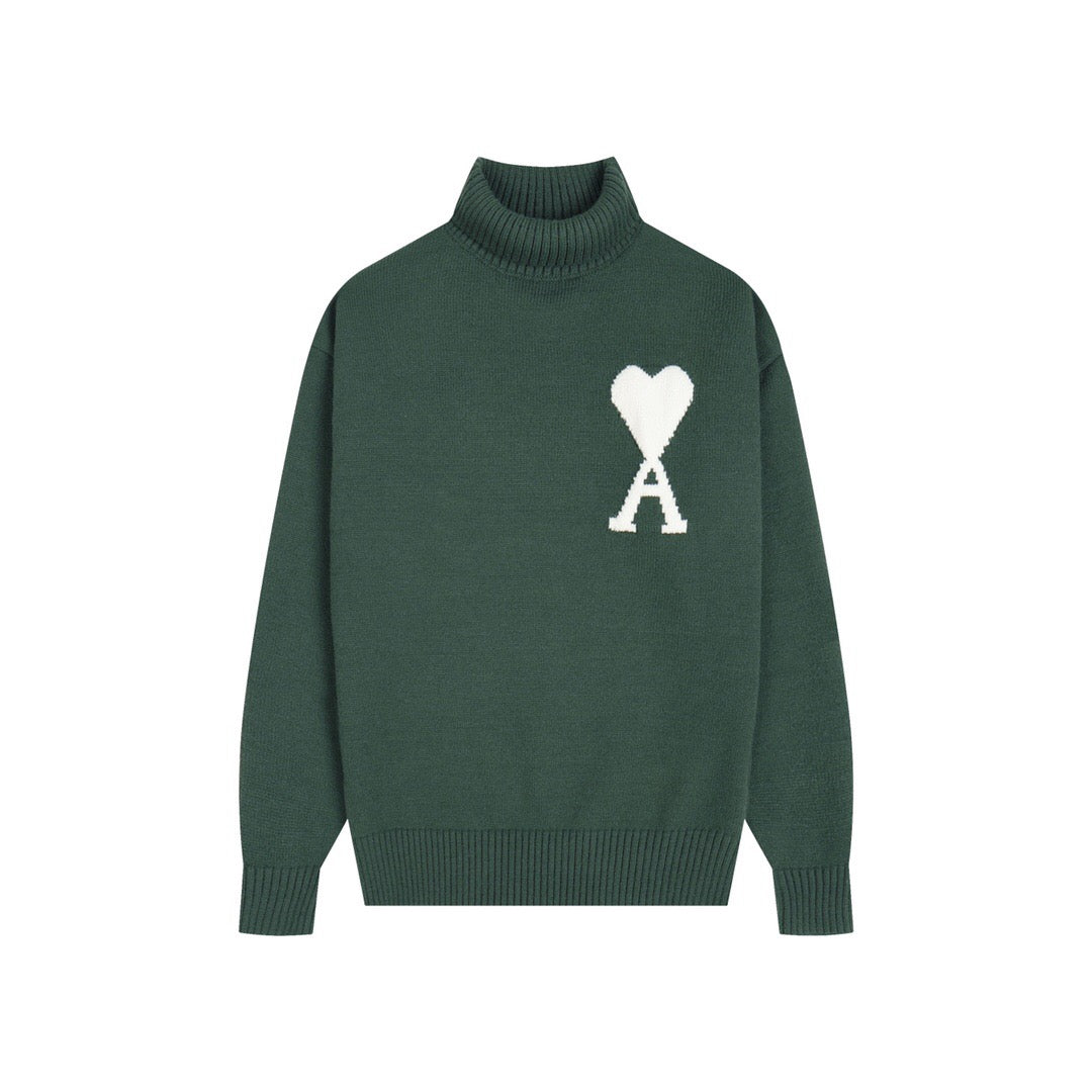 Ami Turn Neck Sweater