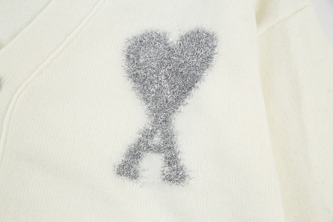 Ami Christmas crew neck sweater