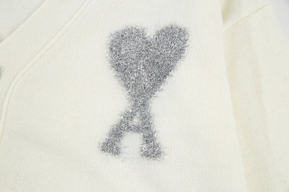 Ami Christmas crew neck sweater