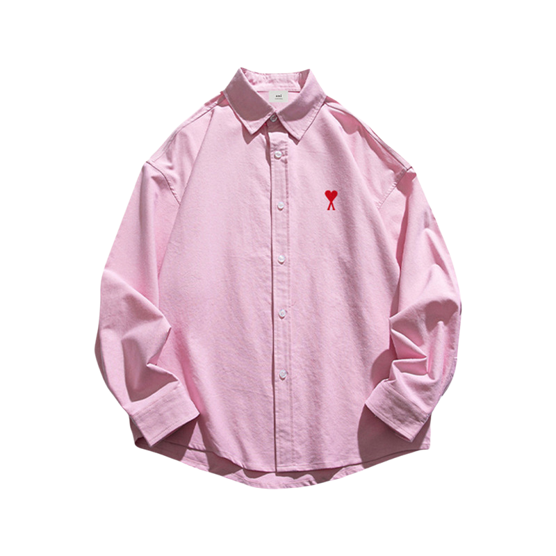 AMI PARIS Casual couple shirts