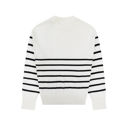 Ami New striped sweater