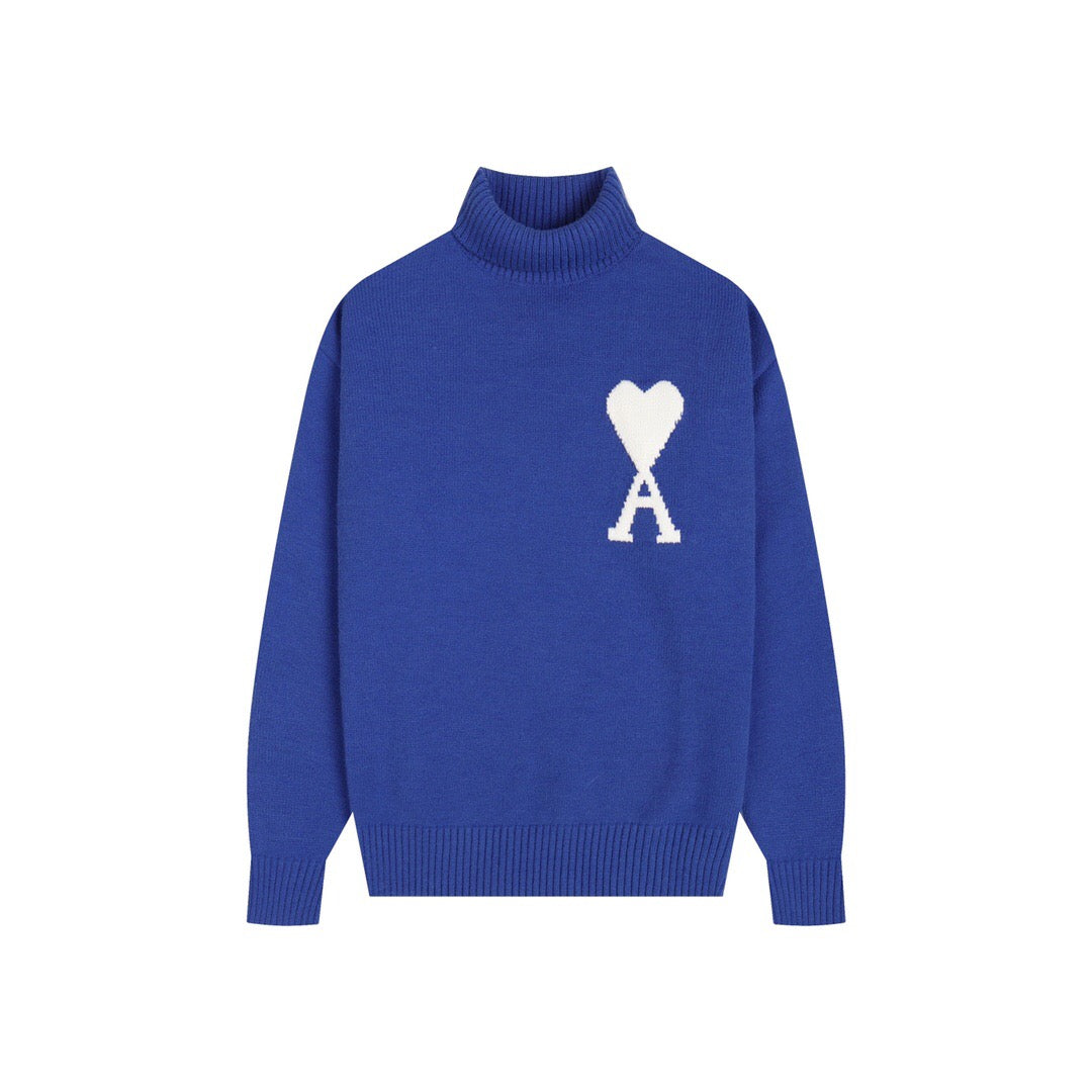 Ami Turn Neck Sweater