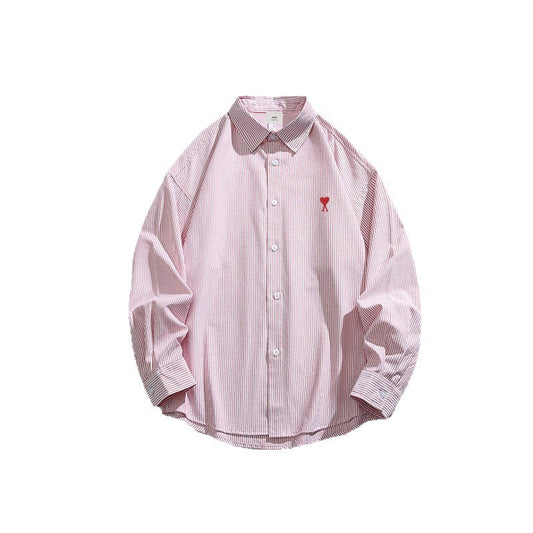 AMI PARIS Couple's striped shirts