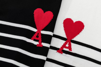 Ami New striped sweater