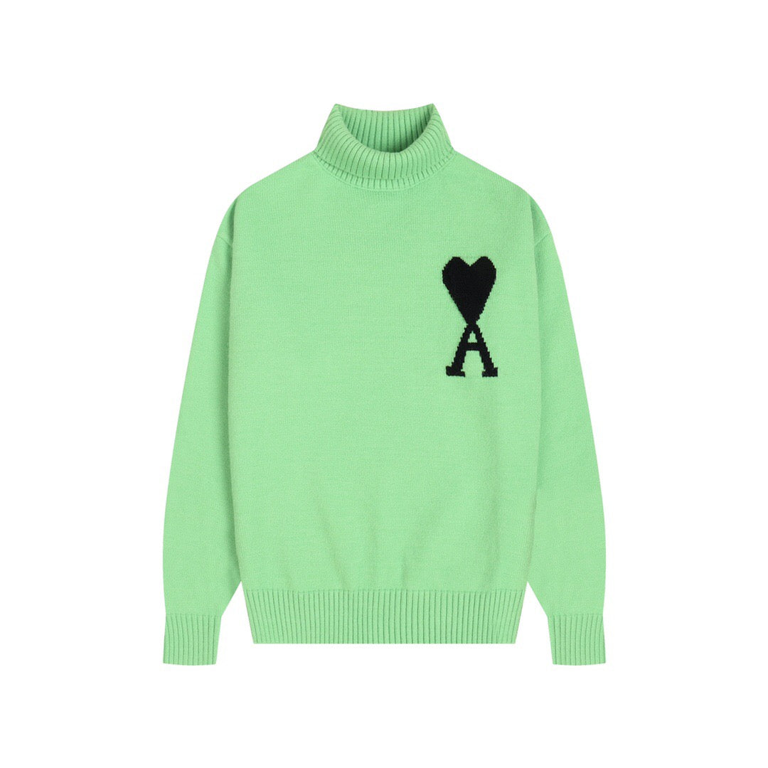 Ami Turn Neck Sweater