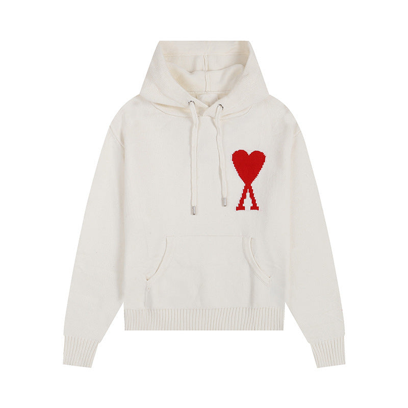 AMI PARIS  Knitted hoodie