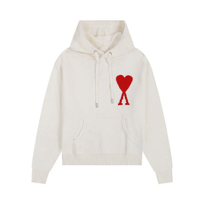 AMI PARIS  Knitted hoodie