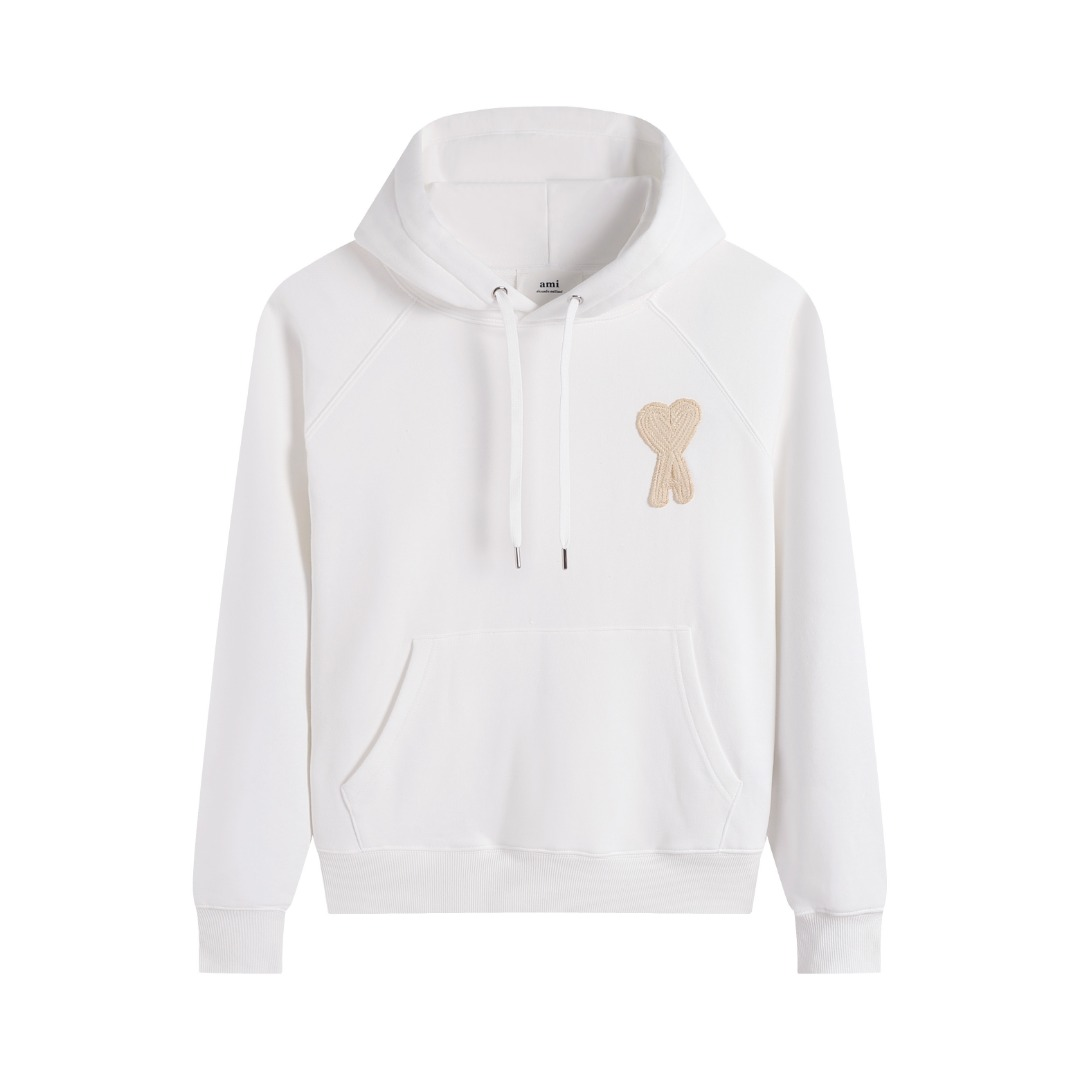 AMI PARIS cotton hoodie