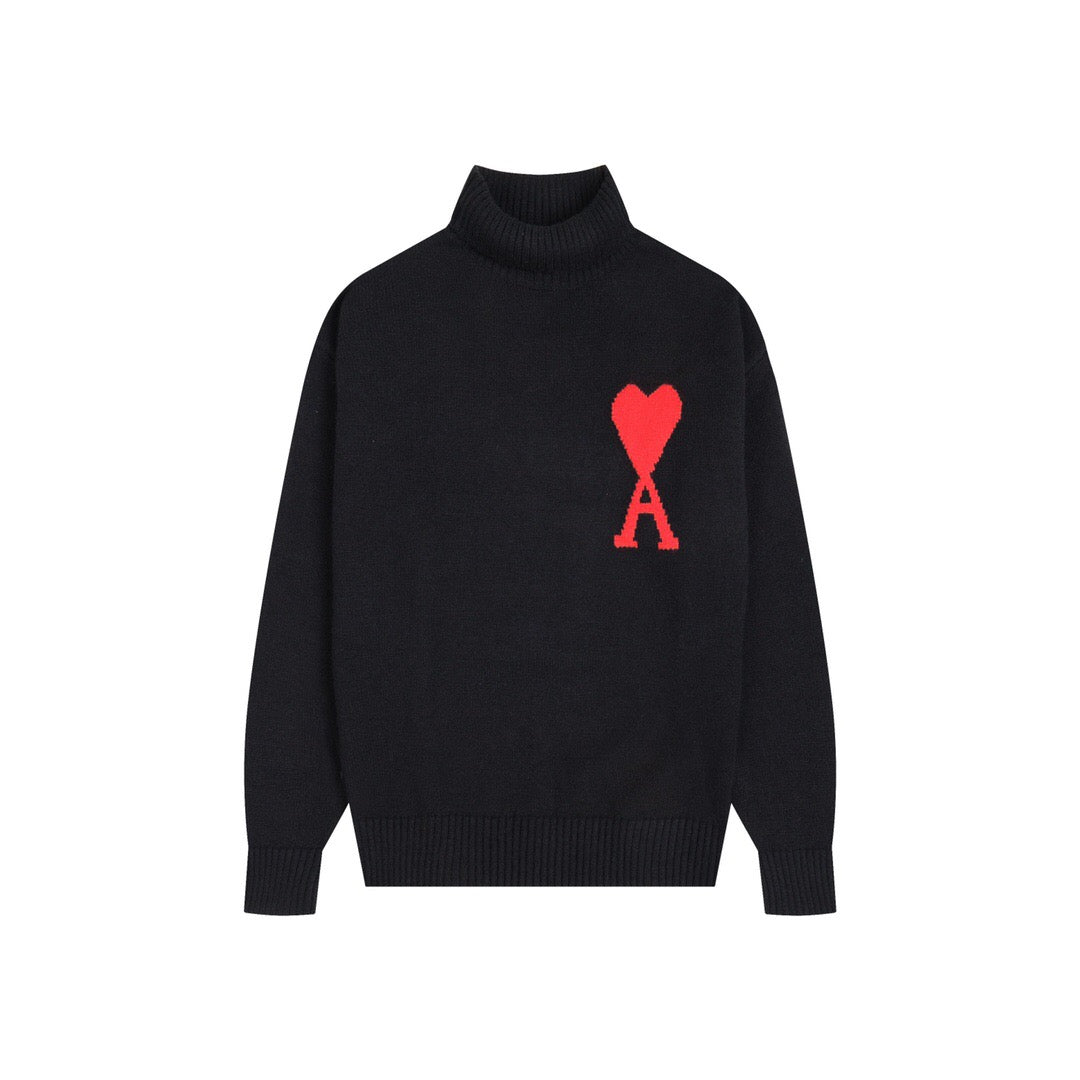 Ami Turn Neck Sweater