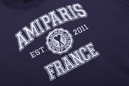 AMI PARIS cotton hoodie