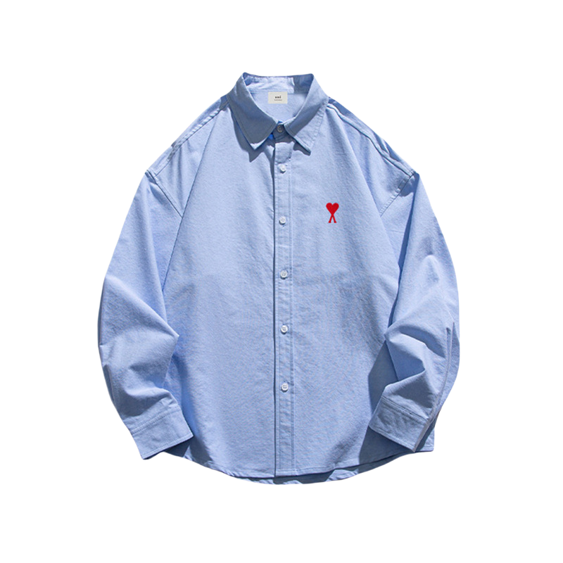 AMI PARIS Casual couple shirts