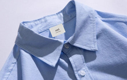 AMI PARIS Casual couple shirts