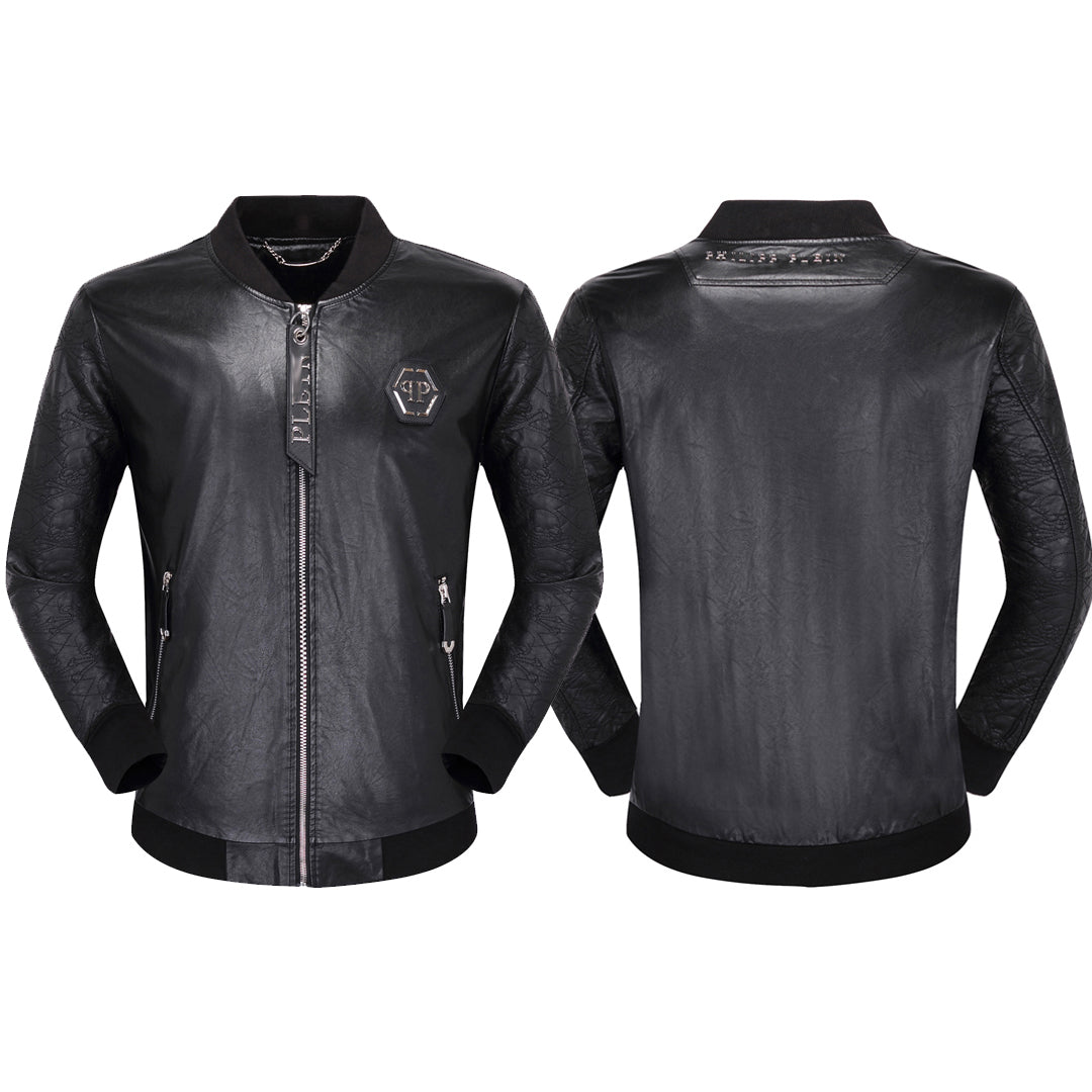 PP 25SS Black Cowhide Jacket