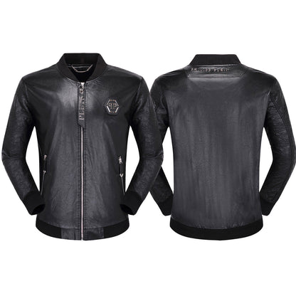 PP 25SS Black Cowhide Jacket
