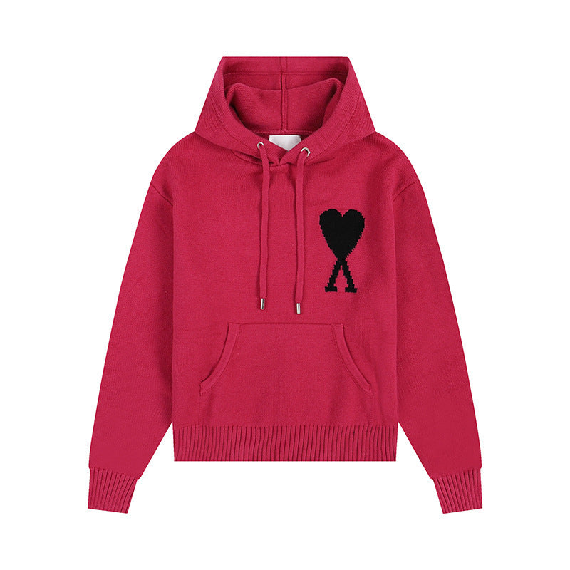 AMI PARIS  Knitted hoodie