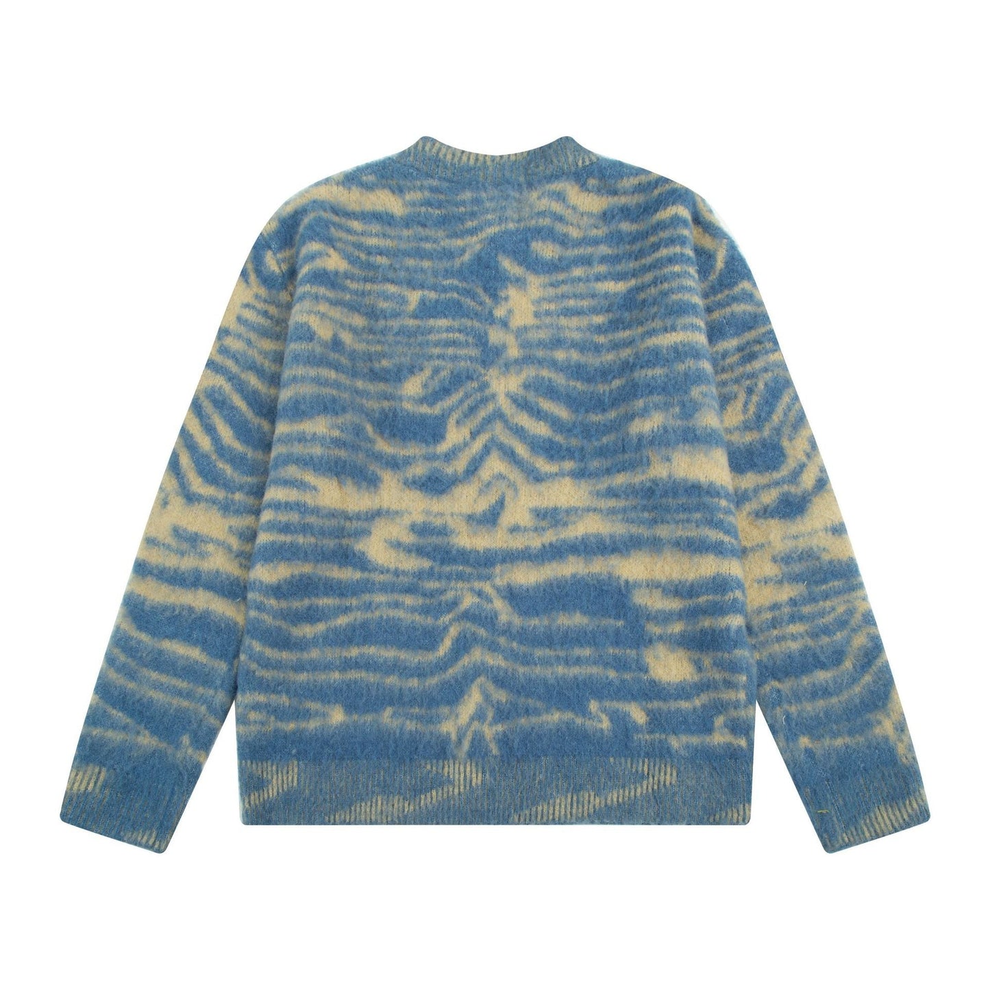 Angora wool knitted sweater