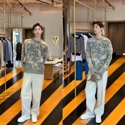 AMI PARIS Jacquard knitwear