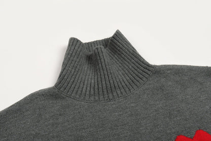 Ami Turn Neck Sweater
