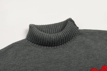 Ami Turn Neck Sweater