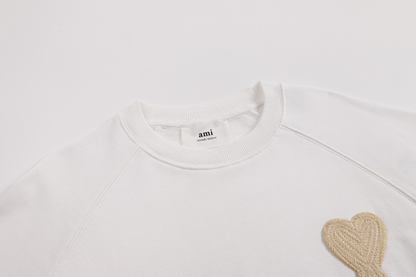 AMI PARIS cotton hoodie