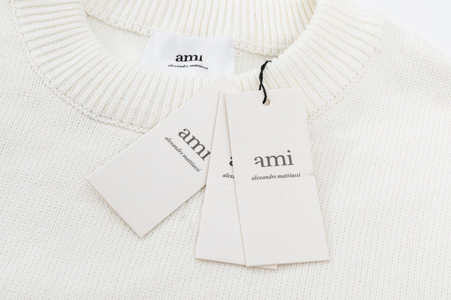 Ami New striped sweater