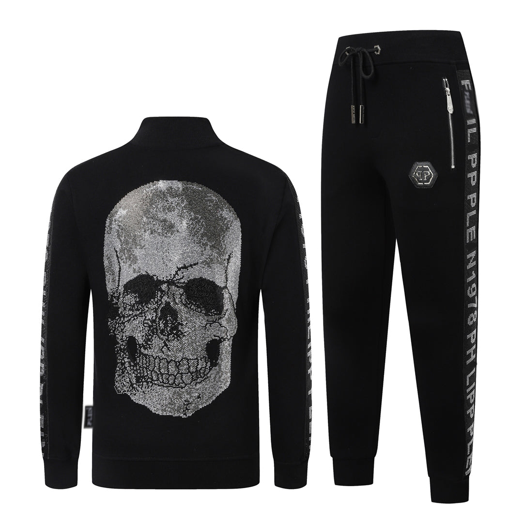 PP Skull Hoodie Jacket Suit