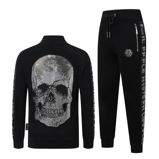 PP Skull Hoodie Jacket Suit