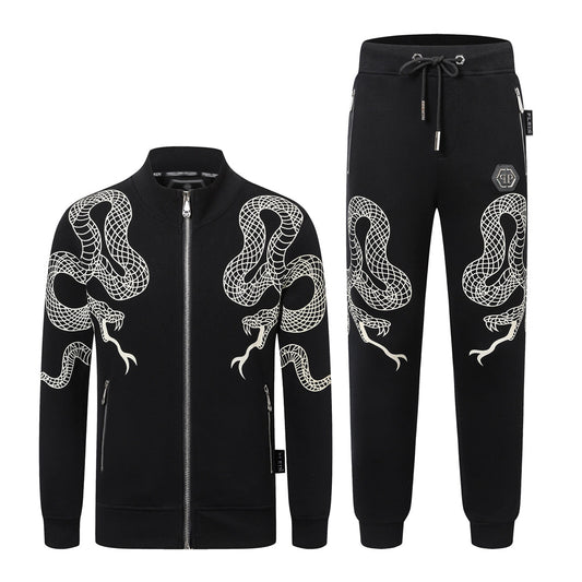 PP Snake Hoodie Jacket Suit