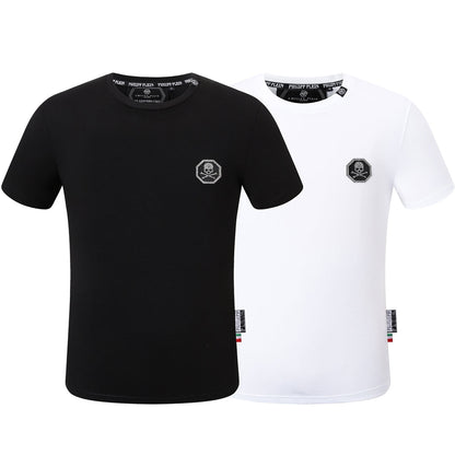 PP Hot stamping Skull T-shirt