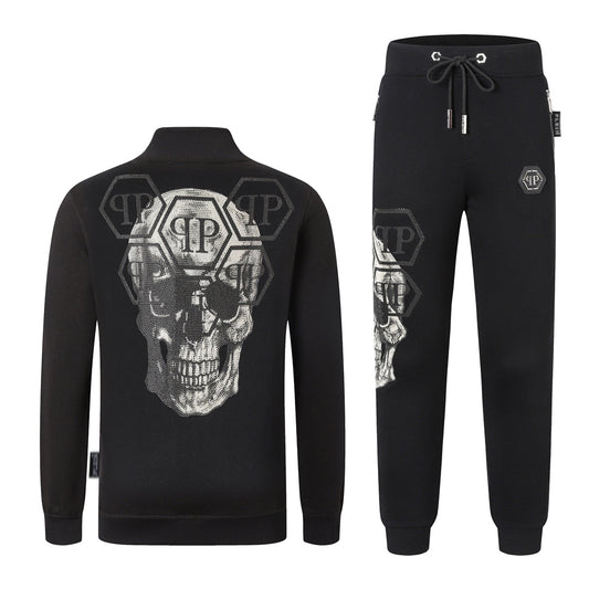 PP Skull Hoodie Jacket Suit