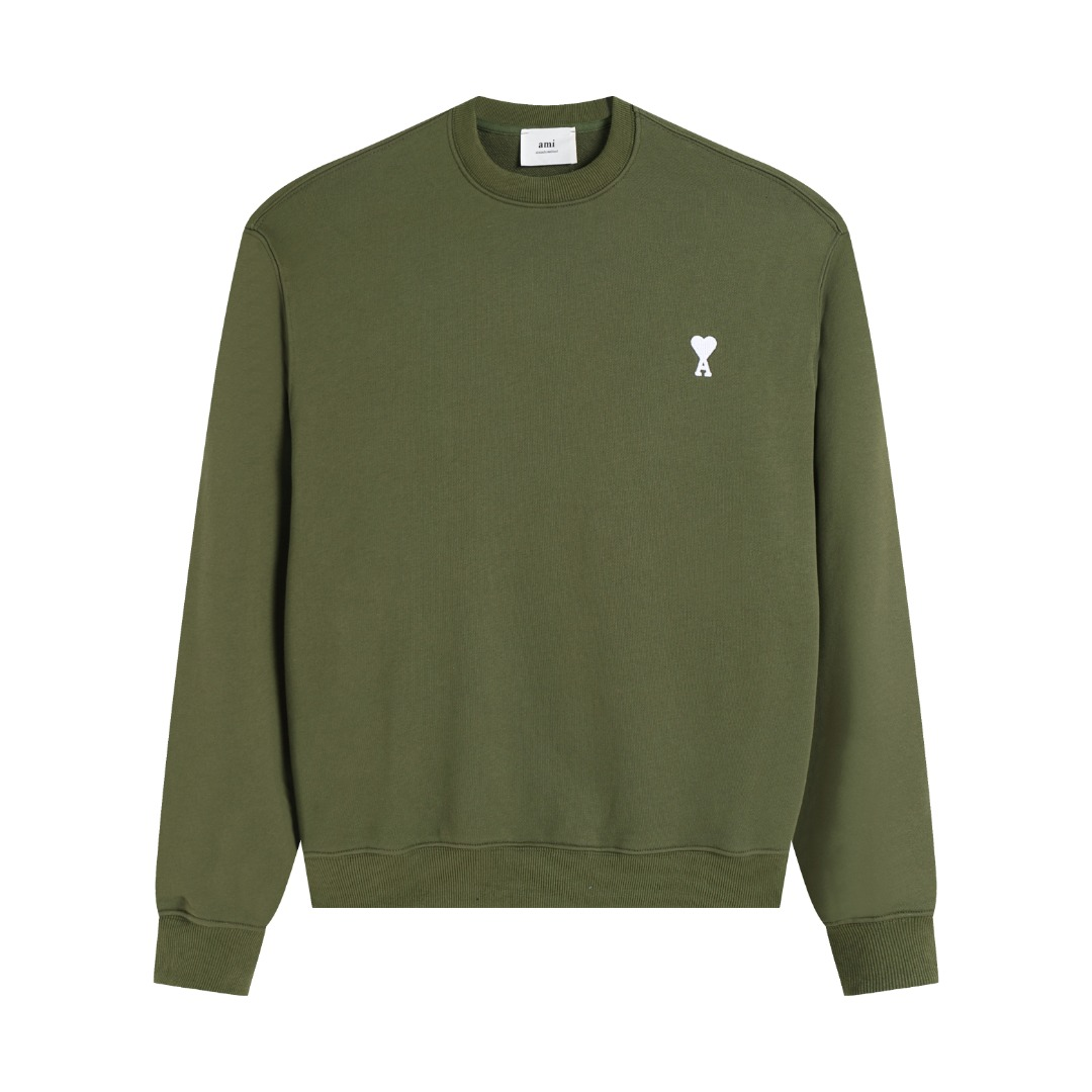 AMI PARIS cotton hoodie