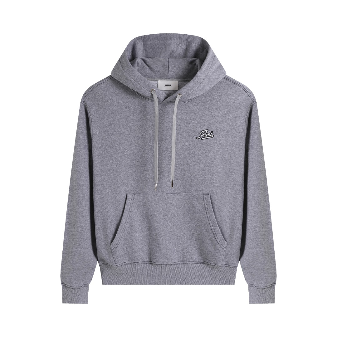 AMI PARIS cotton hoodie