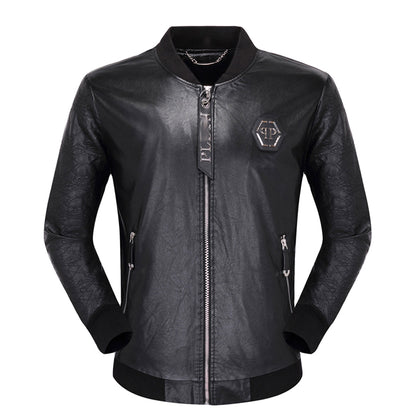 PP 25SS Black Cowhide Jacket
