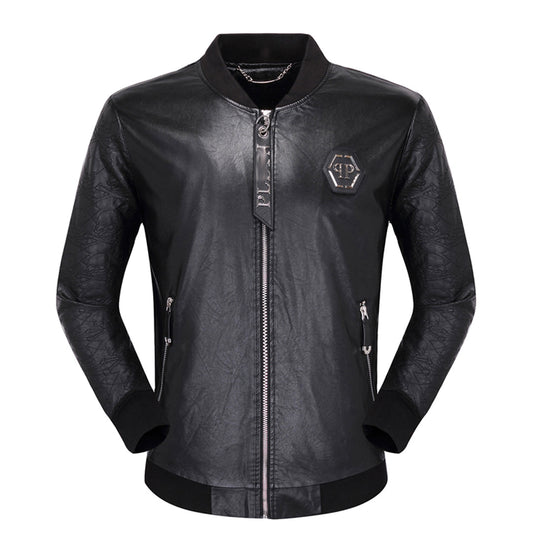 PP 25SS Black Cowhide Jacket