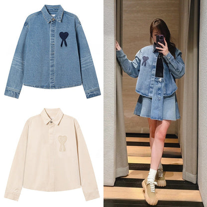Ami Short denim jacket
