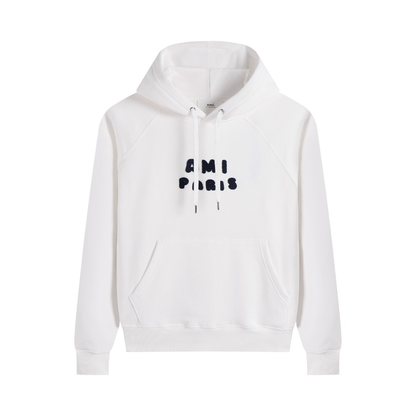 AMI PARIS cotton hoodie