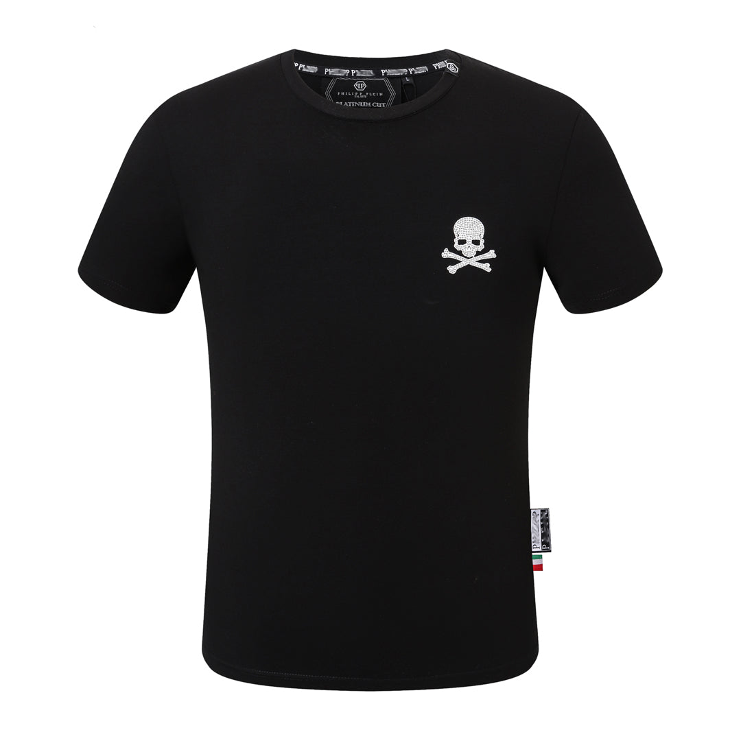 PP Hot stamping Skull T-shirt