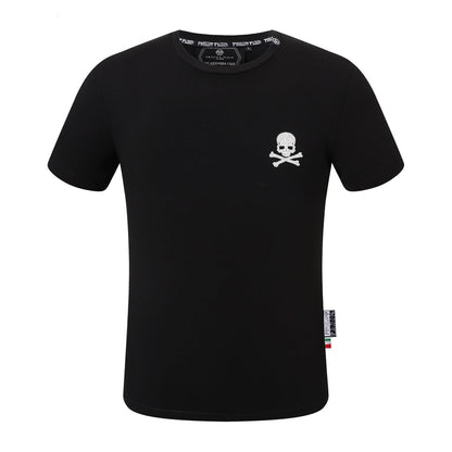 PP Hot stamping Skull T-shirt