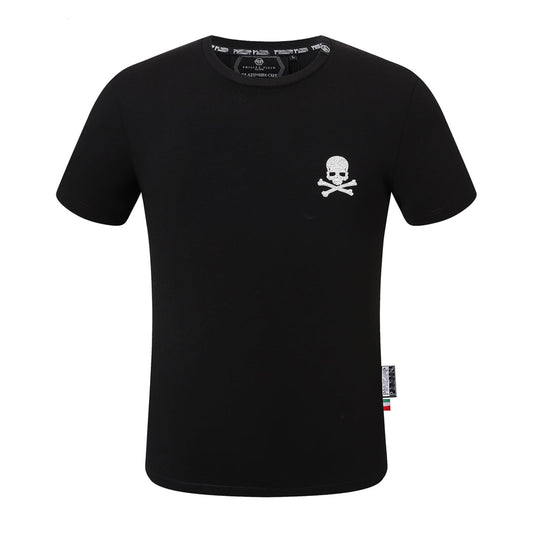 PP Hot stamping Skull T-shirt