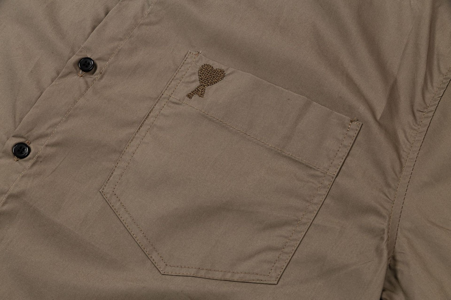 AMI PARIS Simple Couple Shirts